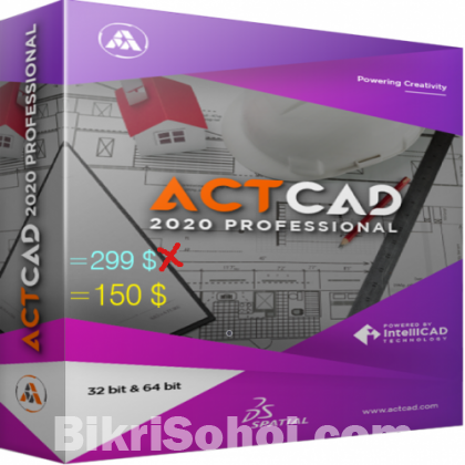 ActCAD 2020 Professional software